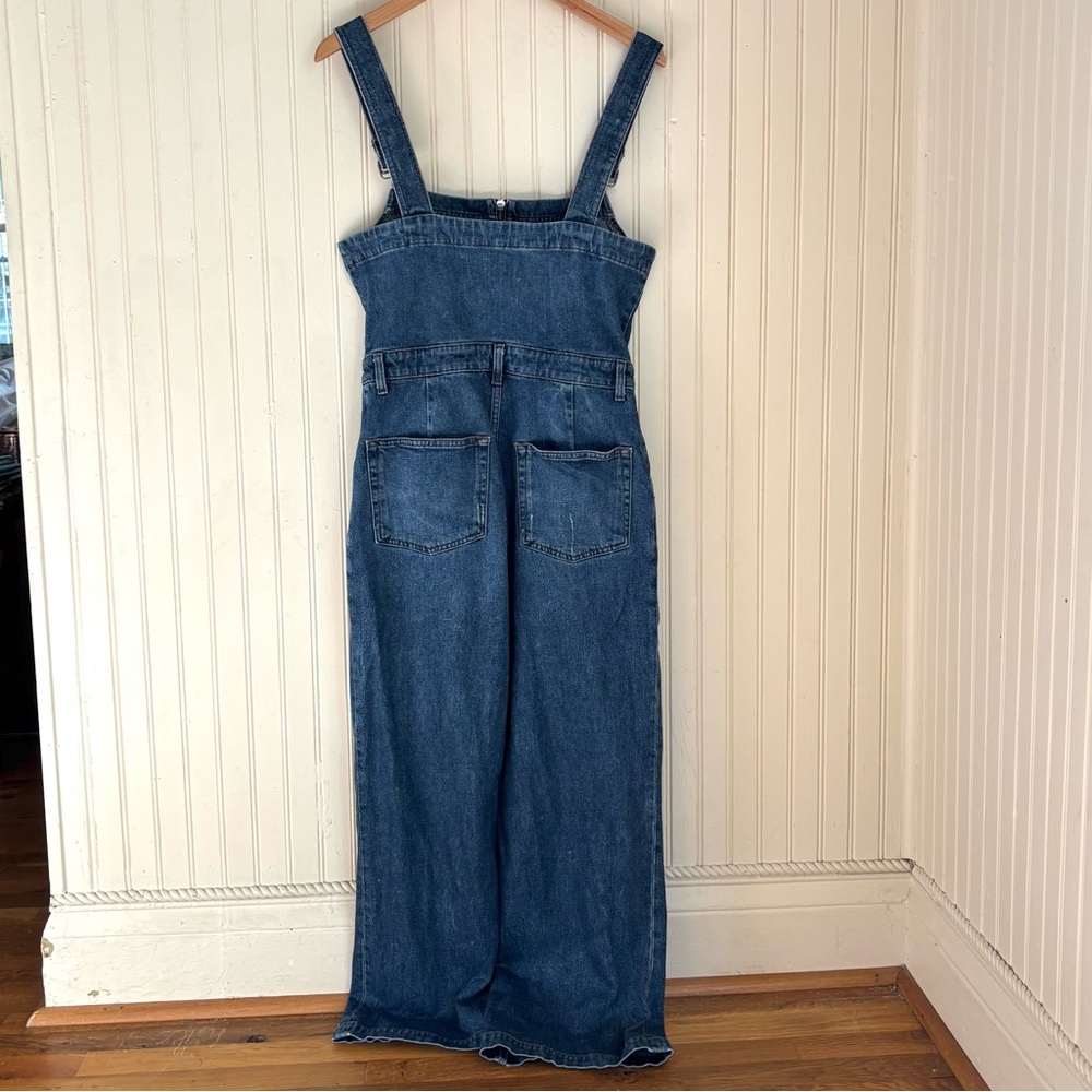 Reformation Size 6 Denim Jenny Jumpsuit - Picture 5 of 8